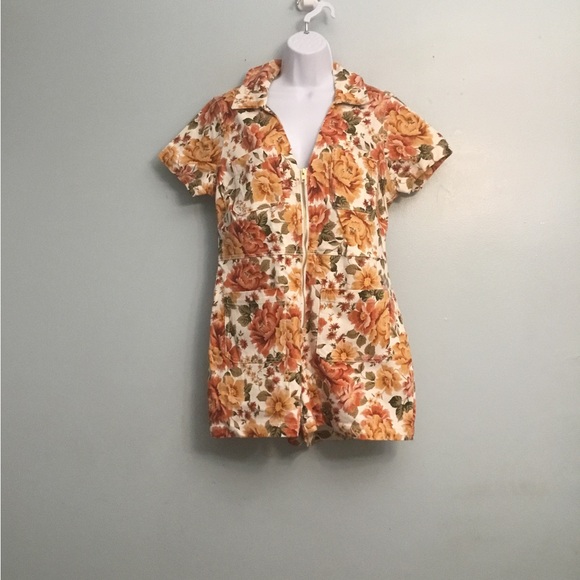 Miu Miu Floral Patterned romper